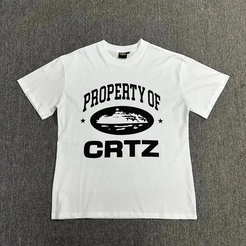 Corteiz Property Of Island White T-Shirt