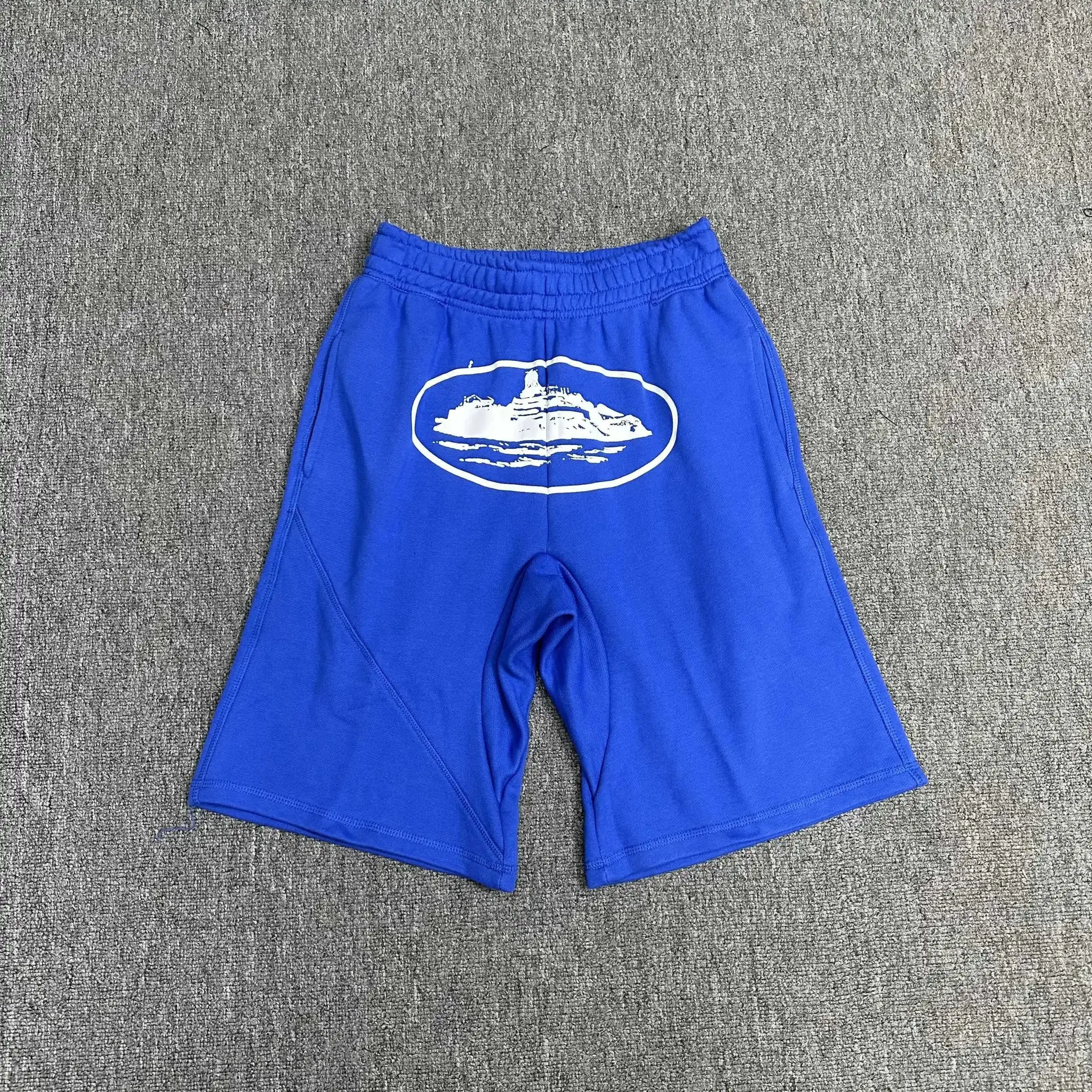 Corteiz Island Shorts Royal Blue