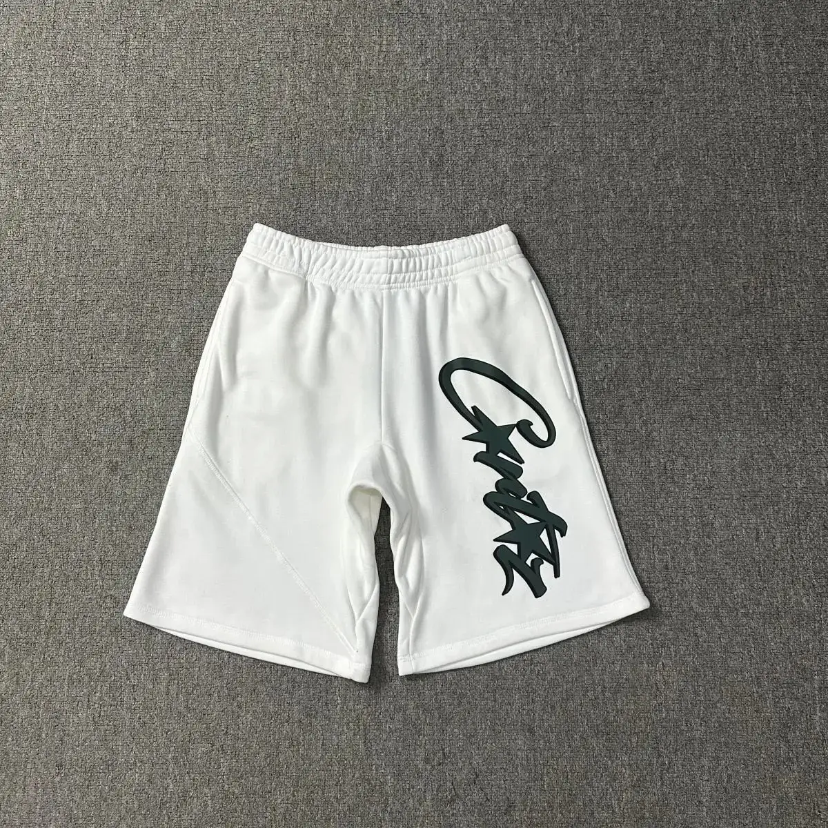 Corteiz Shorts White Green
