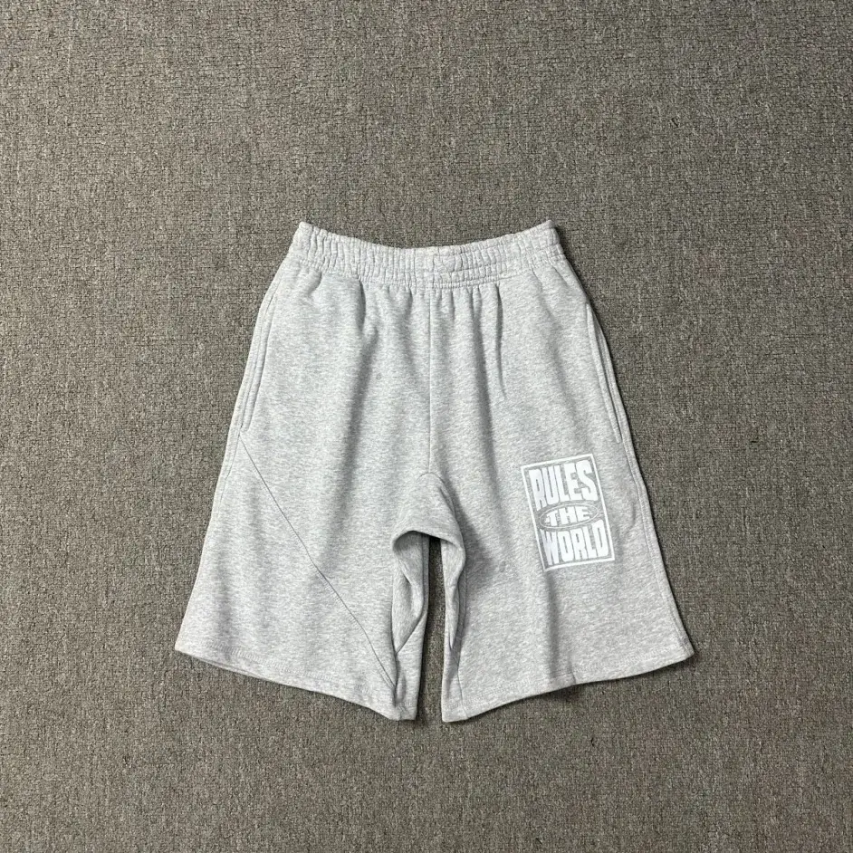 Corteiz Rules The World Shorts Grey