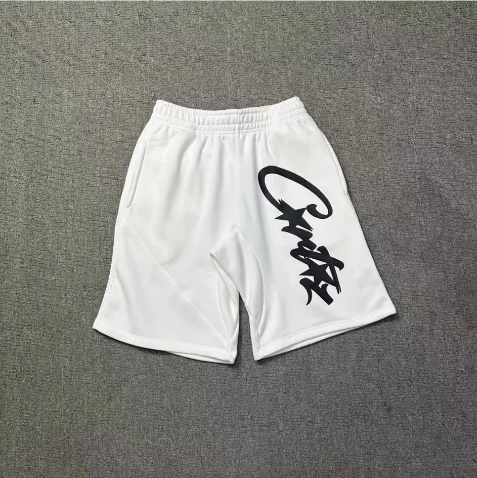 Corteiz Alcatraz Shorts White