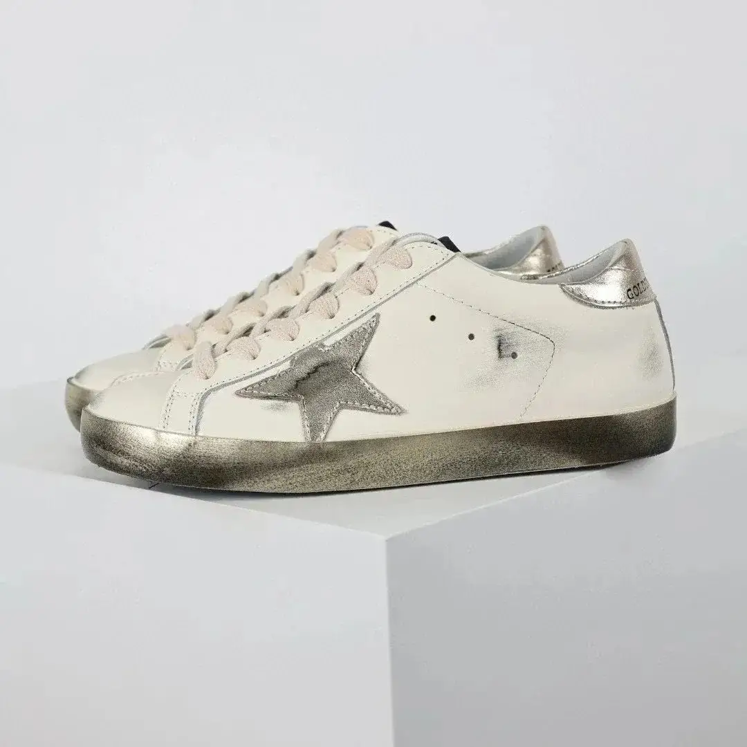 Golden Goose Superstar White Rose Gold