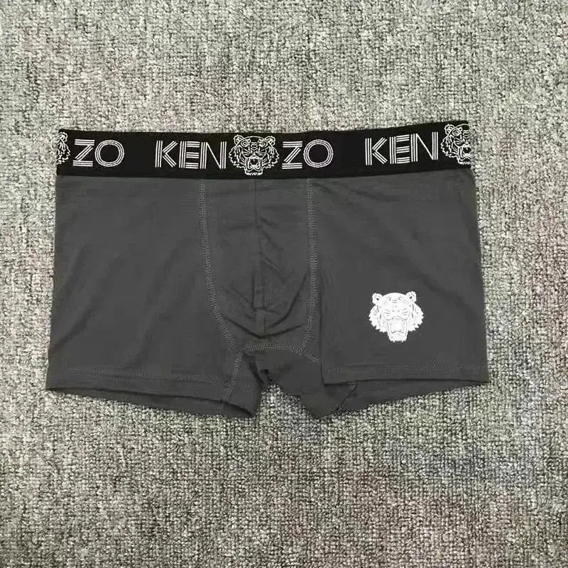 Kenzo Tiger Boxer Briefs Dark Gray