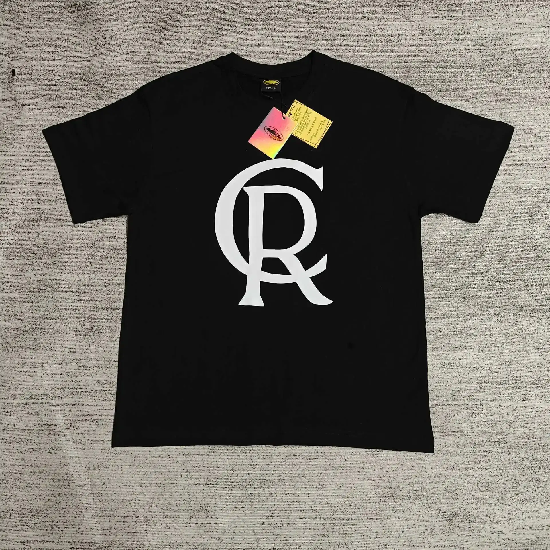 Corteiz CR Logo T-Shirt Black