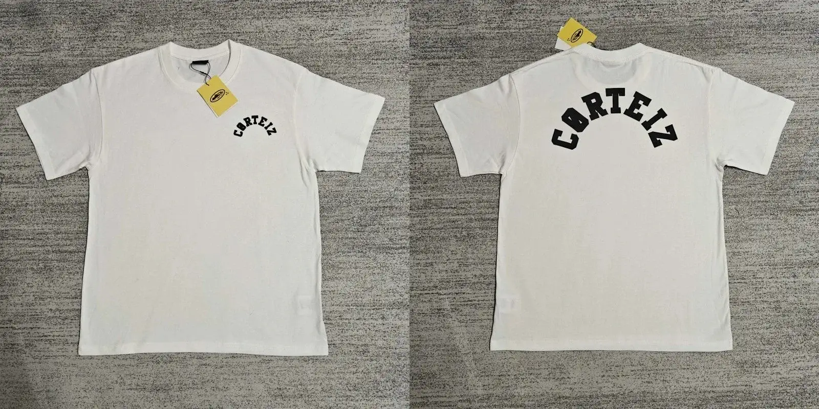 Corteiz Arch Logo T-Shirt White