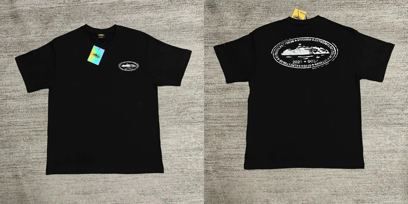 Corteiz Island Stamp T-Shirt Black