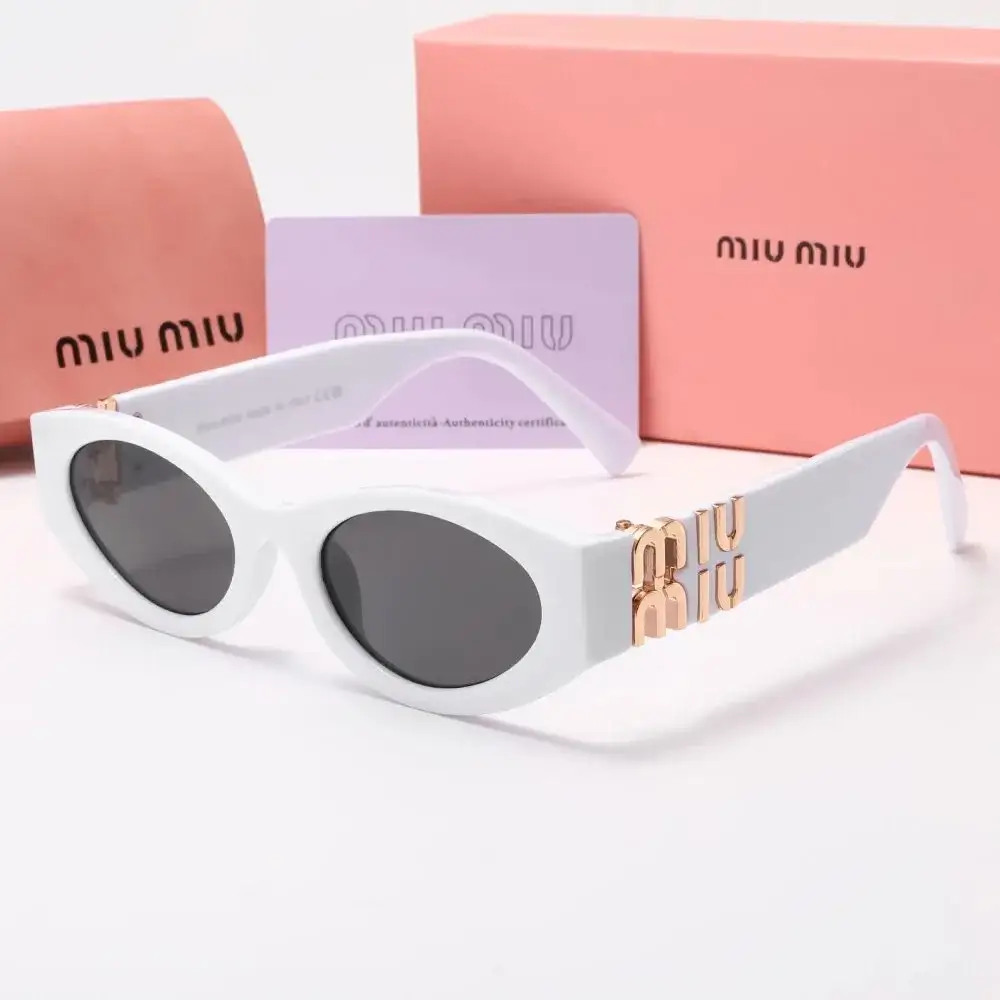 Miu Miu Fashion Trend Sunglasses White