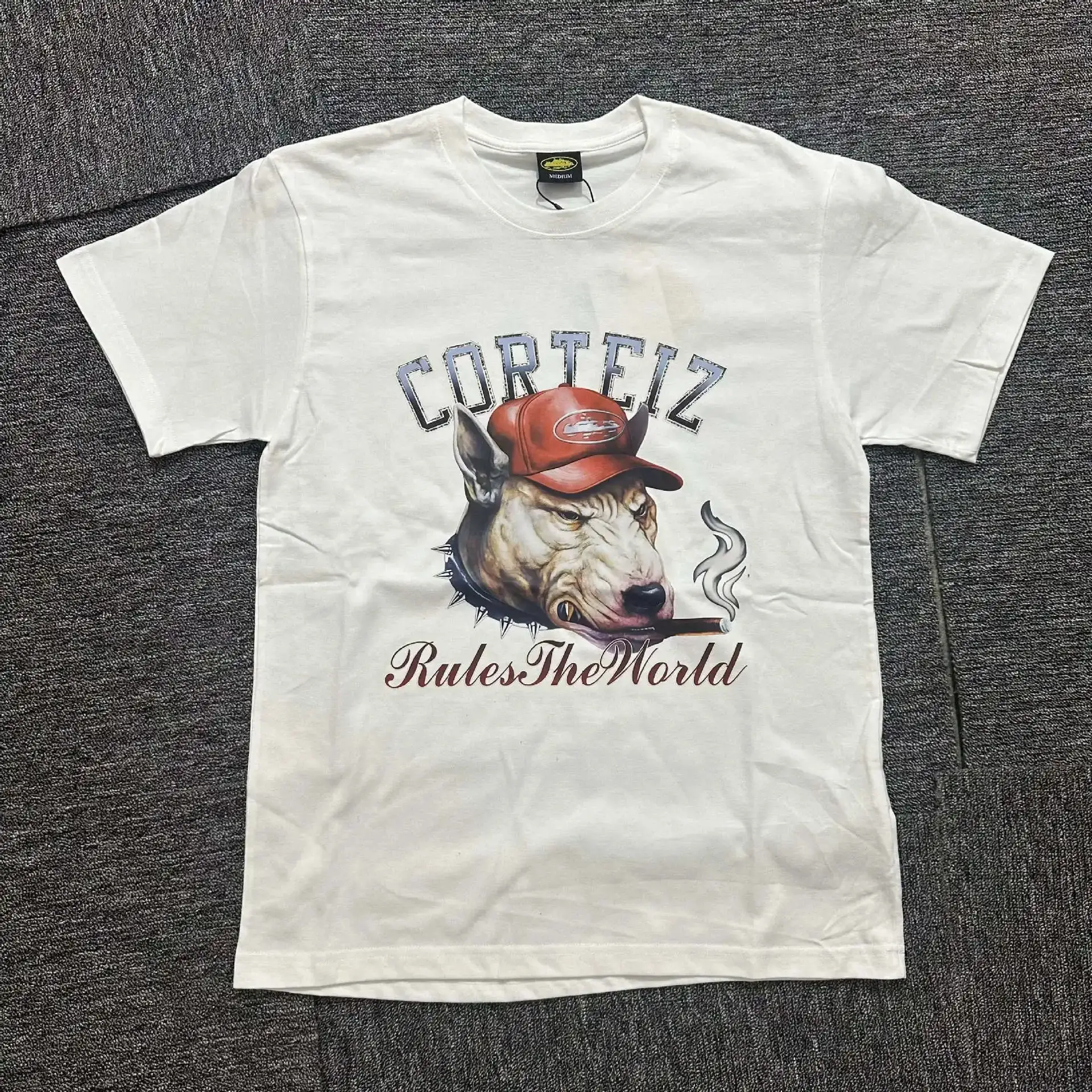 Corteiz Dawg T-Shirt White