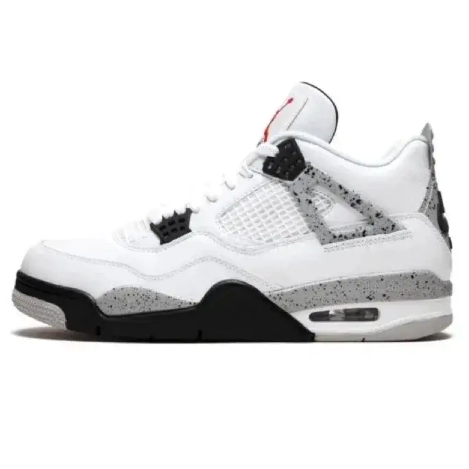 Air Jordan 4 White Cement