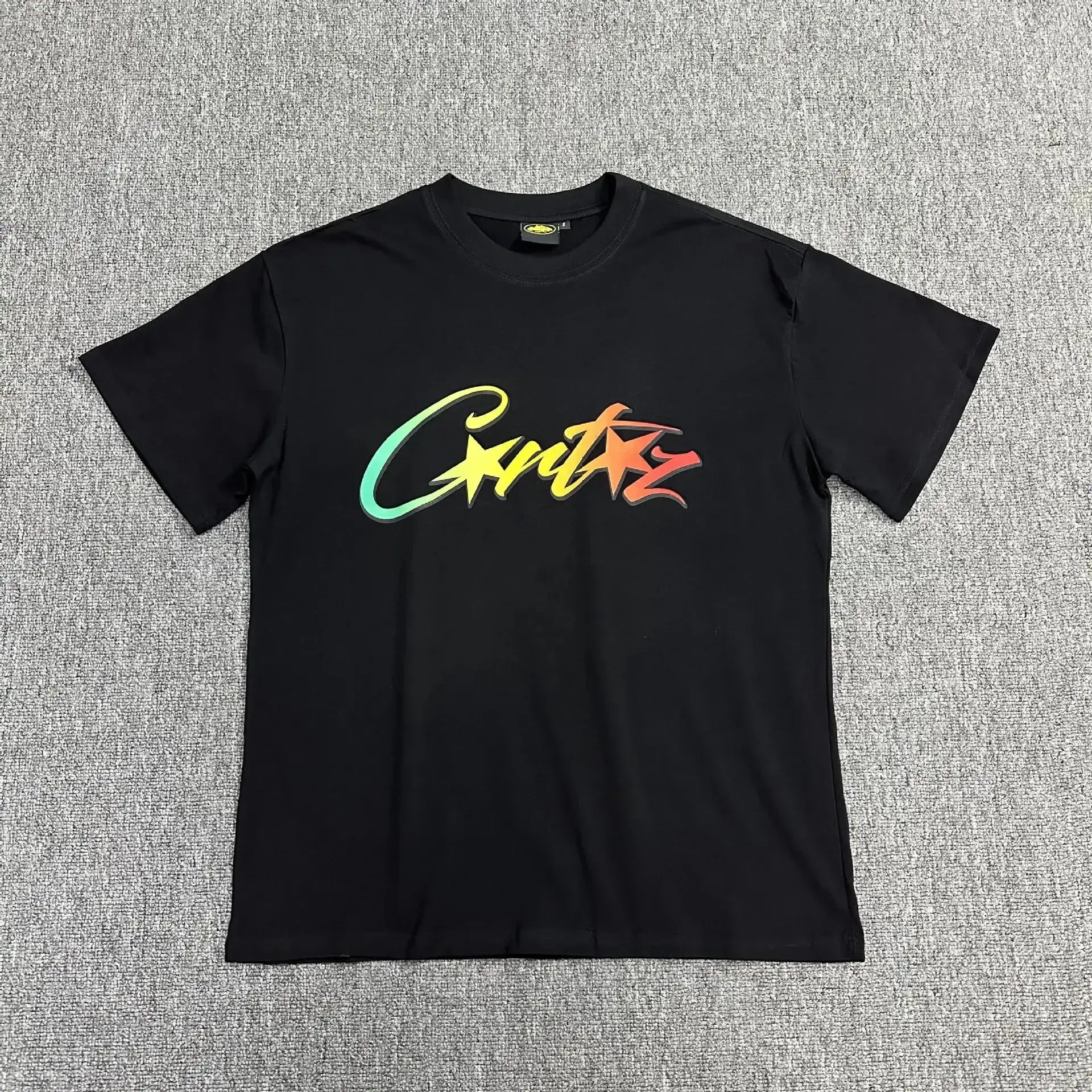 Corteiz T-Shirt Black Multi-Color