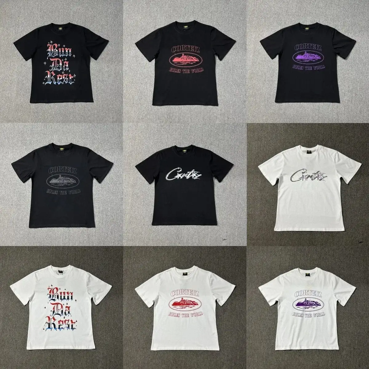 Corteiz Rules The World T-Shirt White