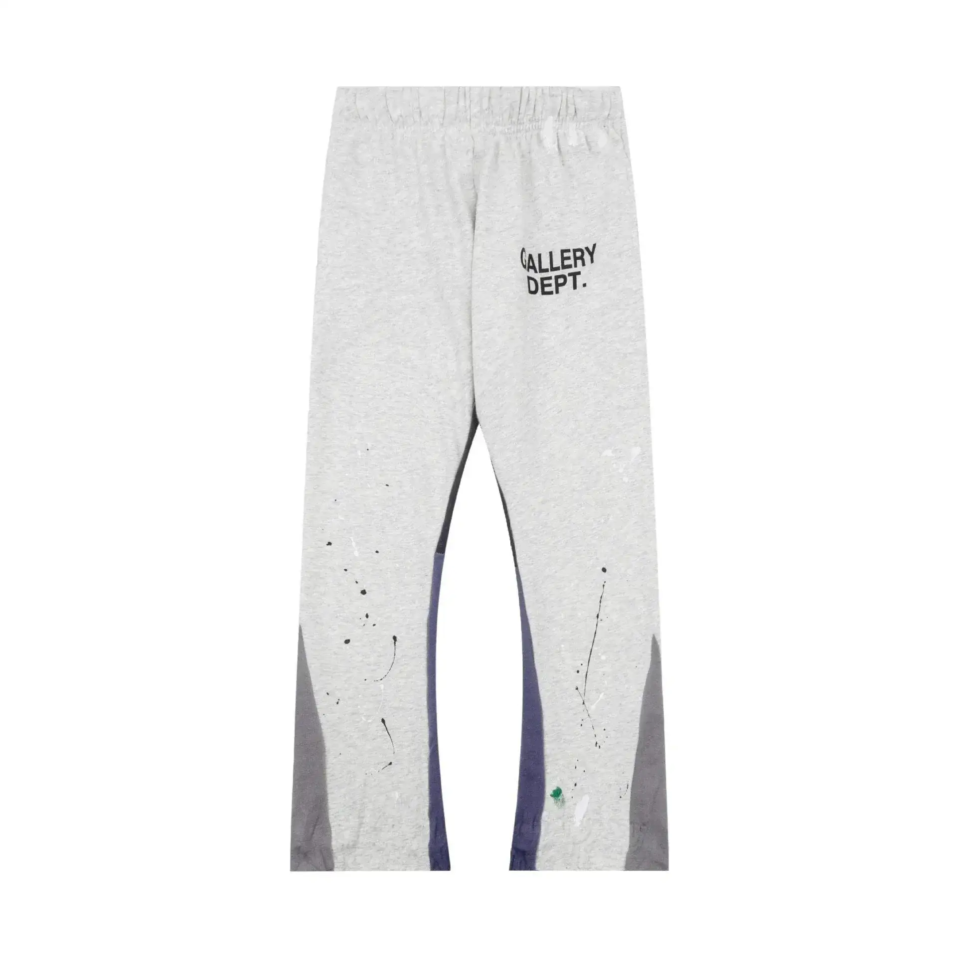 Gallery Dept. Painted Flare Sweatpants Light Gray