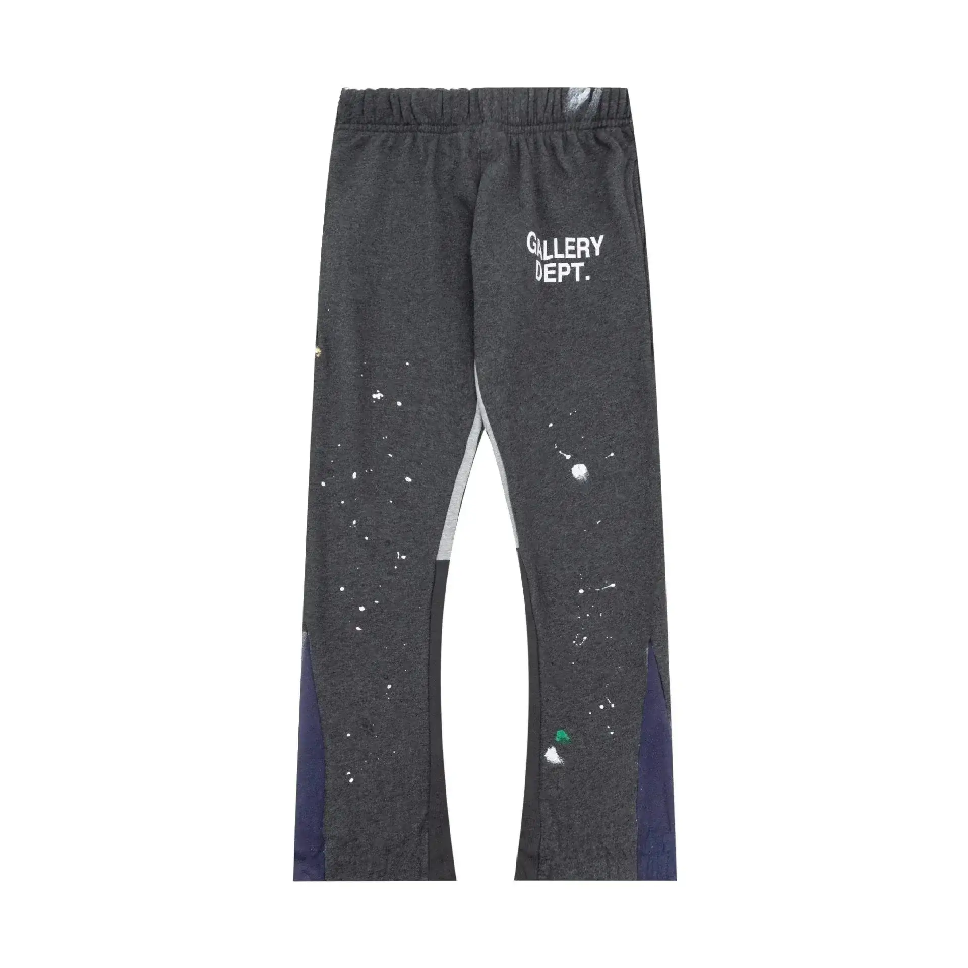 Gallery Dept. Painted Flare Sweatpants Dark Grey