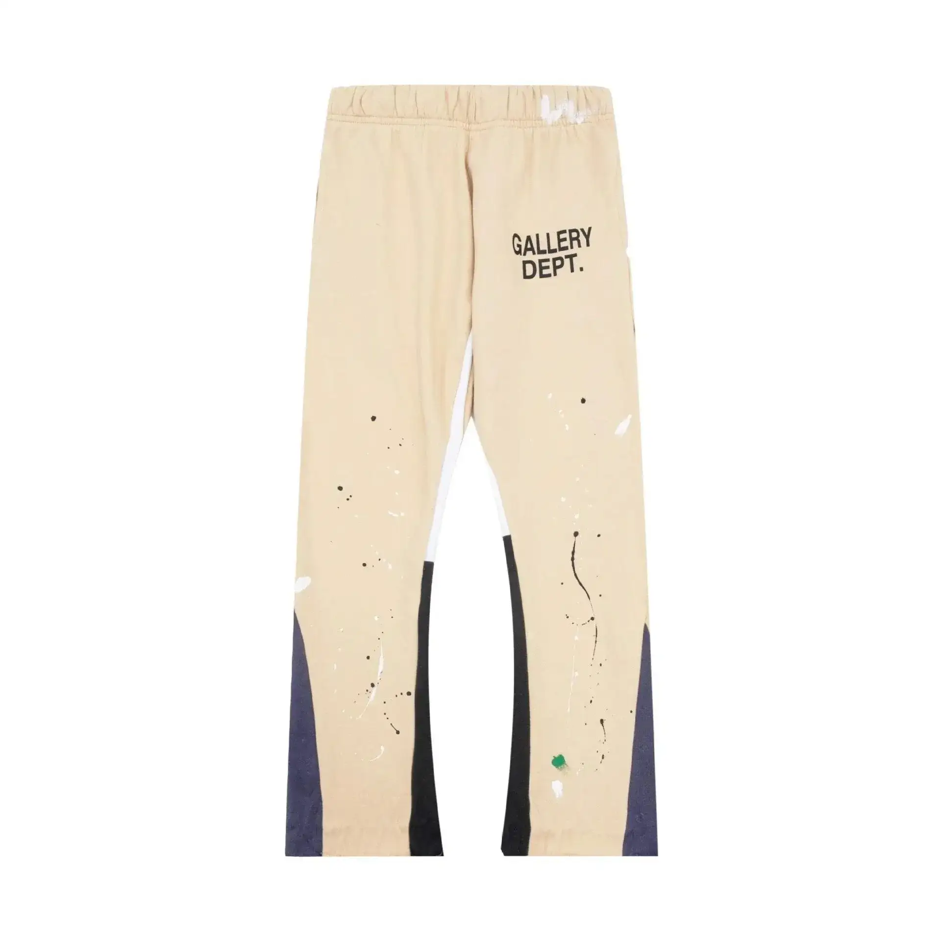 Gallery Dept. Painted Flare Sweatpants Apricot