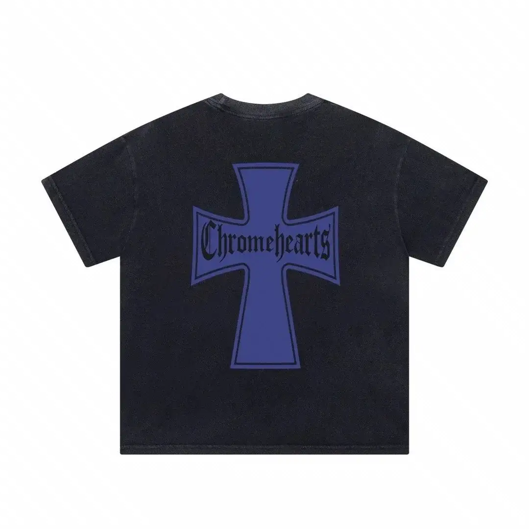 Chrome Hearts Purple Cross T-Shirt