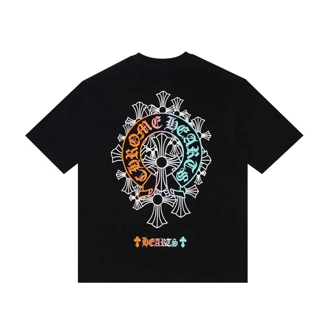 Chrome Hearts Horseshoe Gradient T-Shirt Black