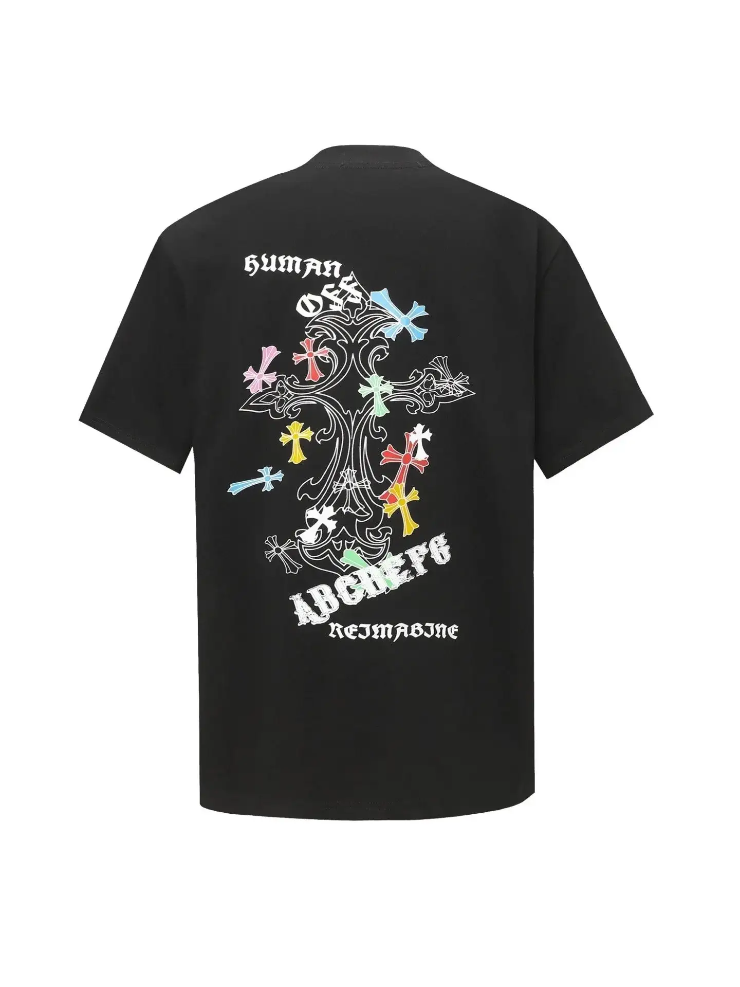 Chrome Hearts Human Off Reimagine T-Shirt Black