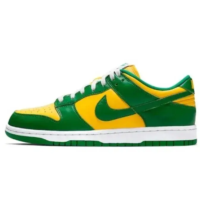 Nike Dunk Low University Gold and Pine Green
