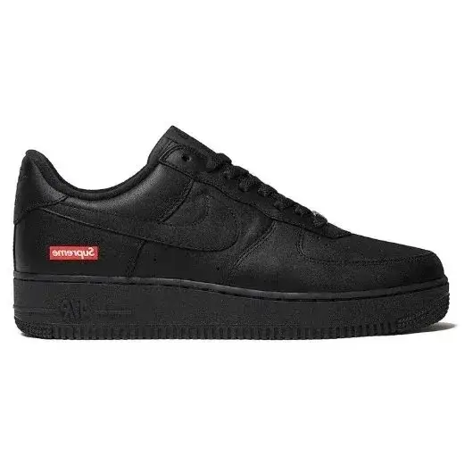 Supreme x Nike Air Force 1 Low Box Logo Black