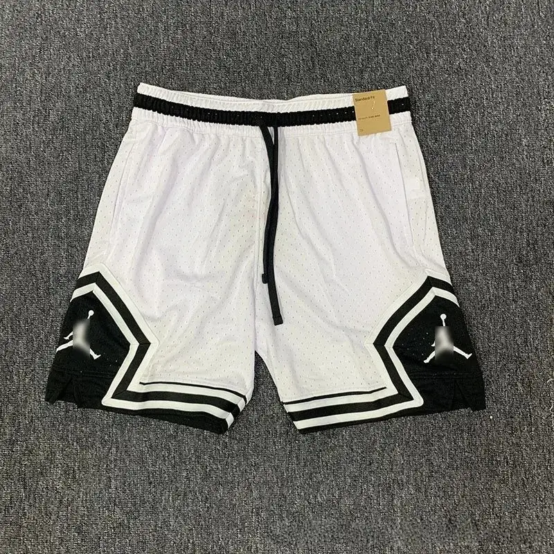 Jordan Dri-FIT Sport Diamond Shorts White Black