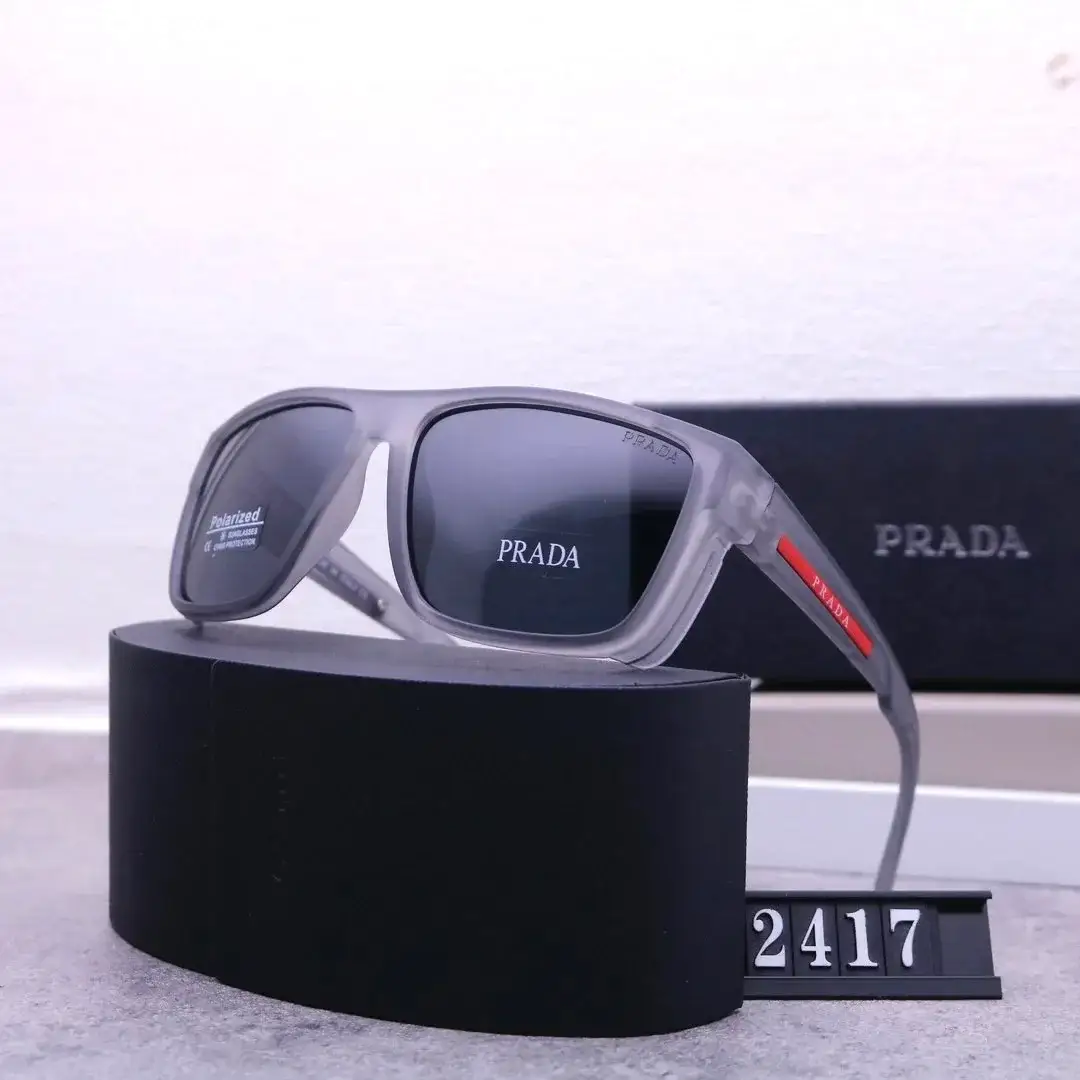 Prada Translucent Grey Sunglasses