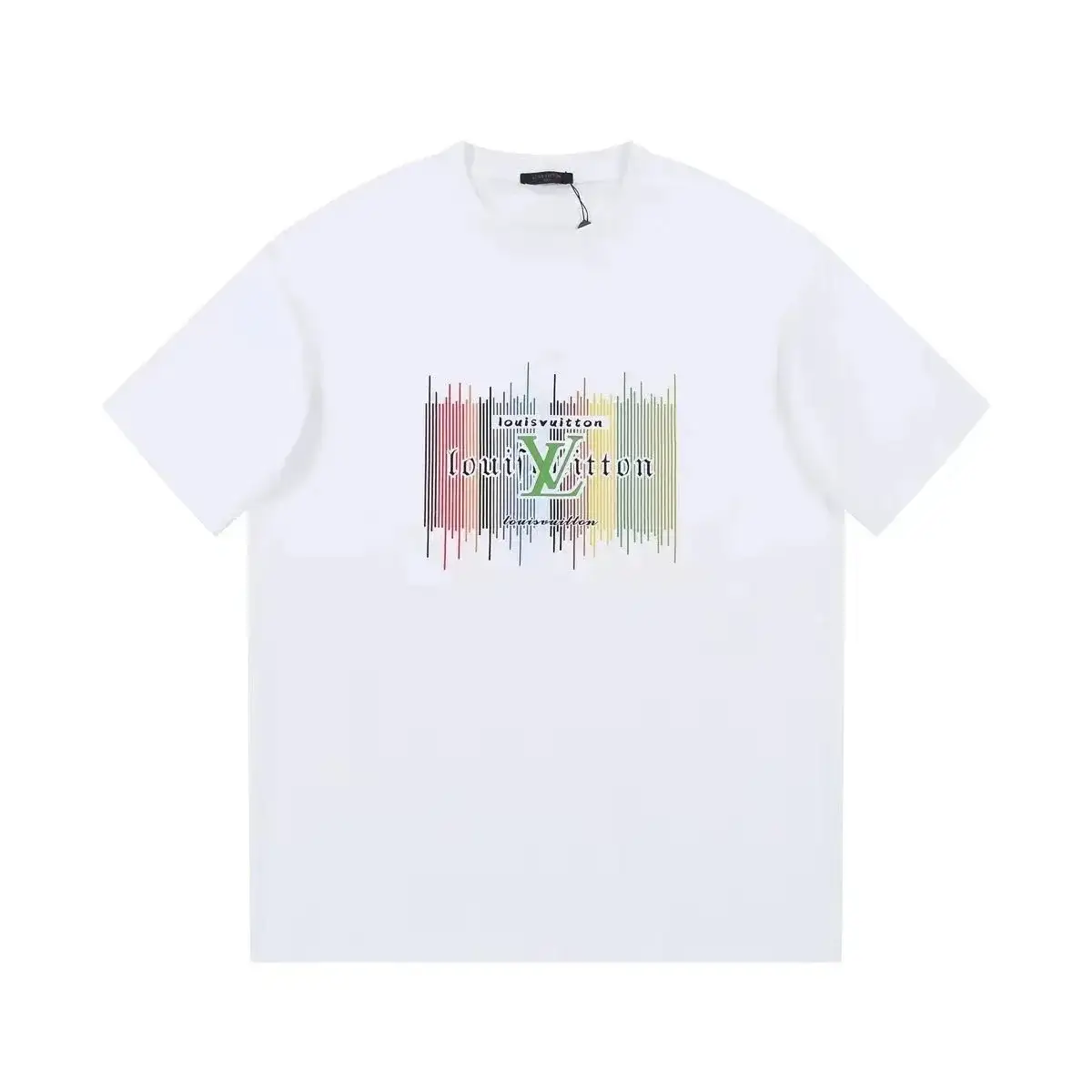 Louis Vuitton Striped Soundwave T-Shirt White