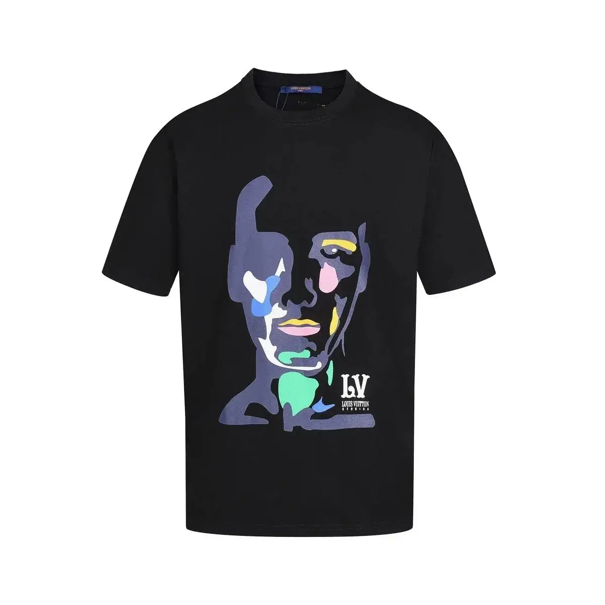 Louis Vuitton Portrait Graphic T-Shirt Black