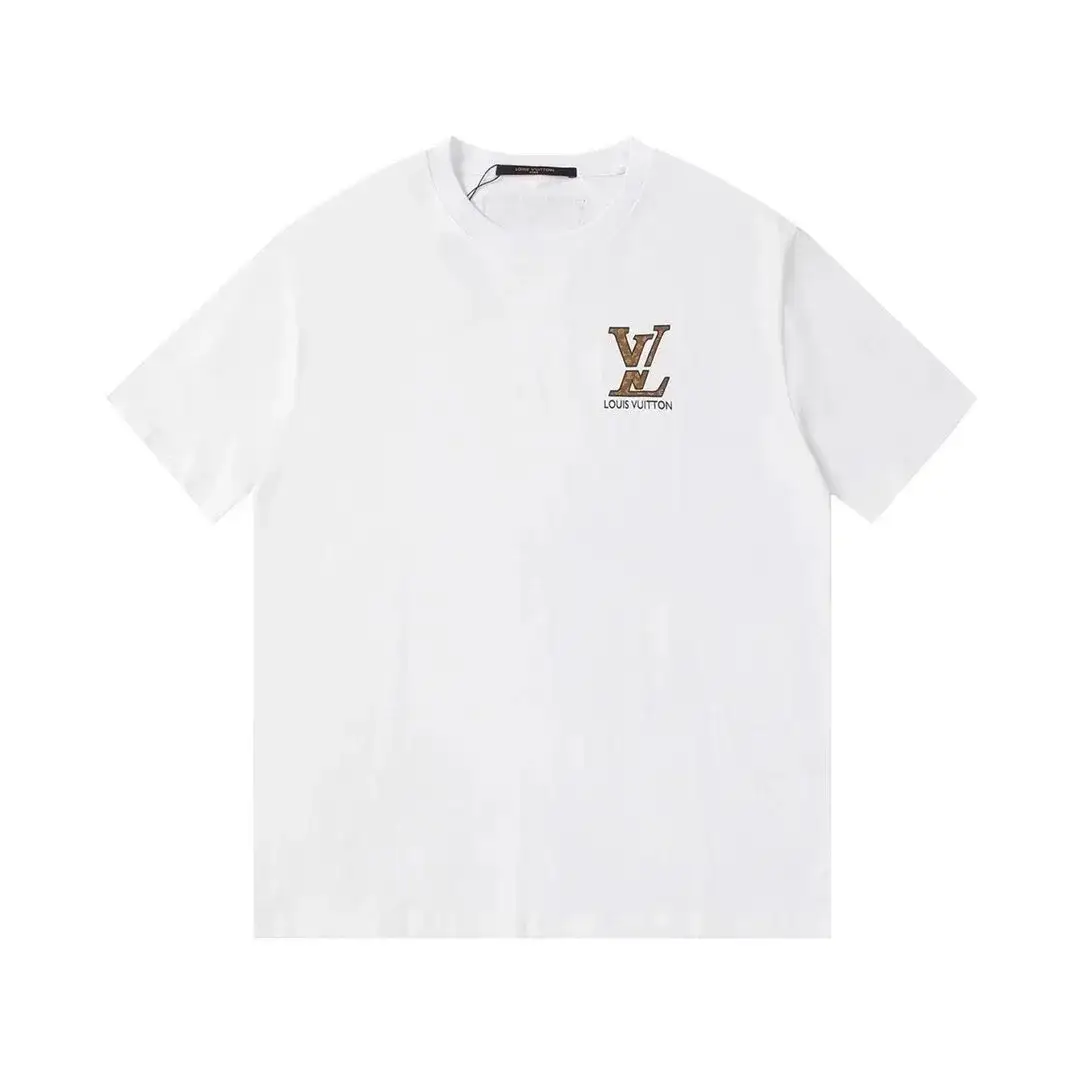 Louis Vuitton Monogram Patch Chest Logo T-Shirt White