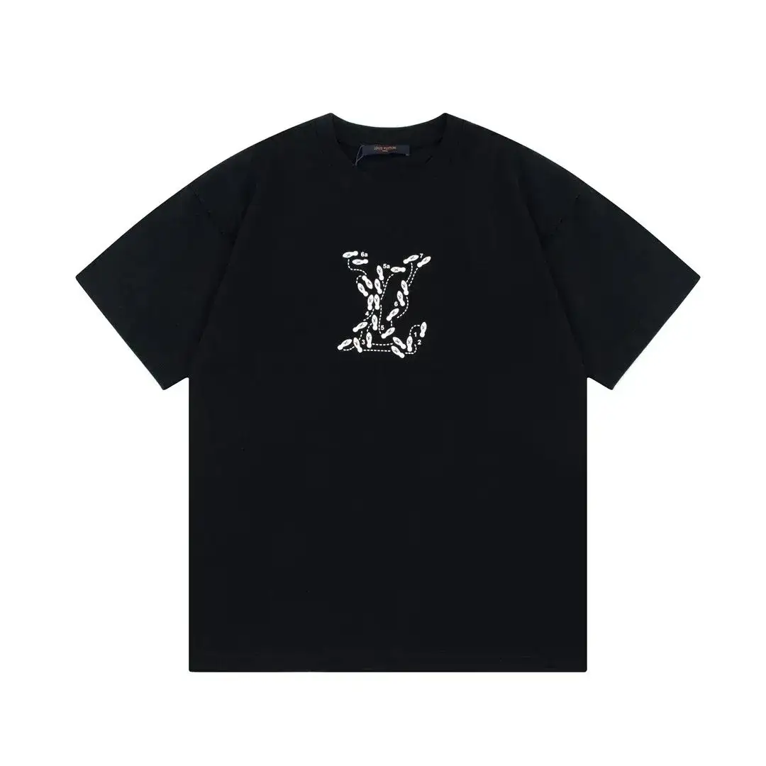 Louis Vuitton Footsteps Monogram T-Shirt Black