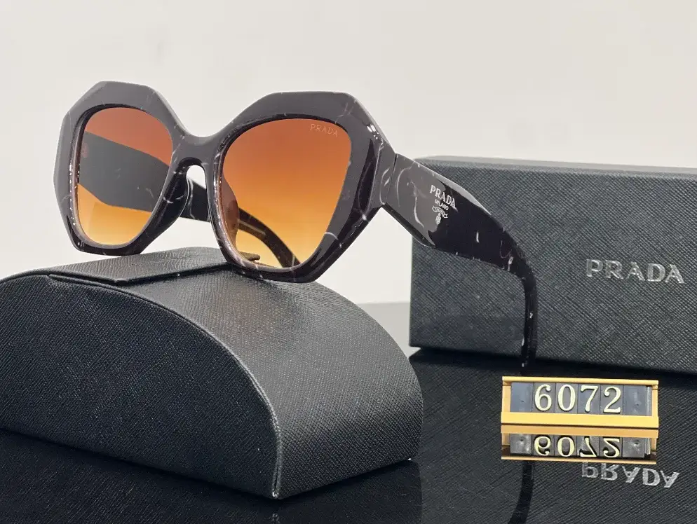 Prada Symbole Sunglasses Black Marble