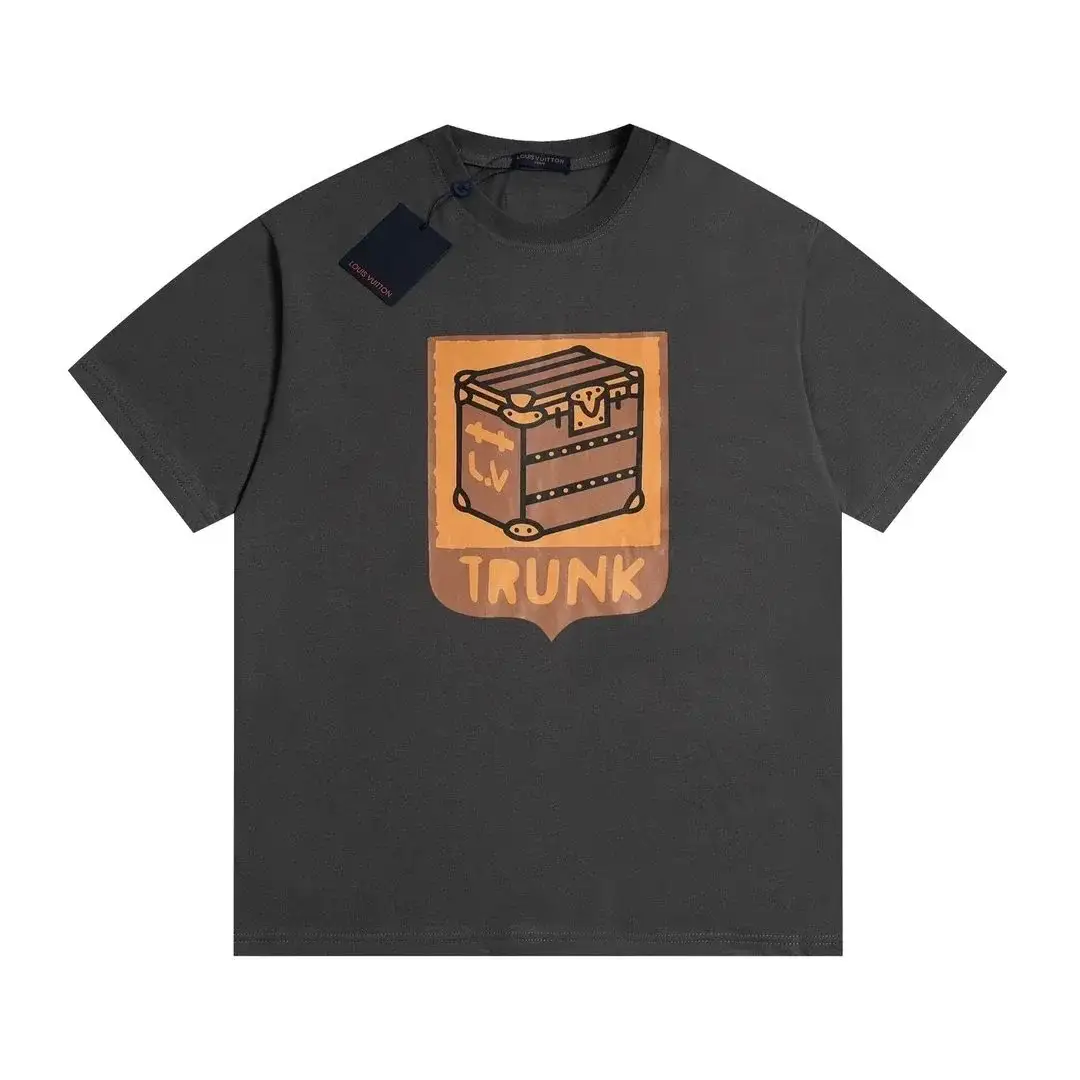 Louis Vuitton Trunk Graphic T-Shirt Dark Grey