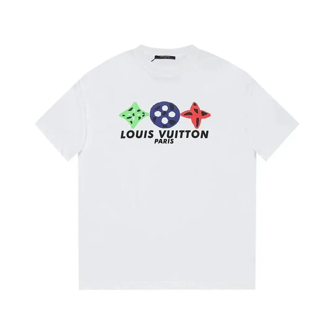Louis Vuitton Monogram Symbols T-Shirt White Multicolor