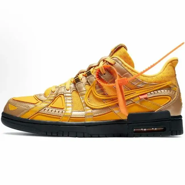 Nike x Off-White Air Rubber Dunk University Gold