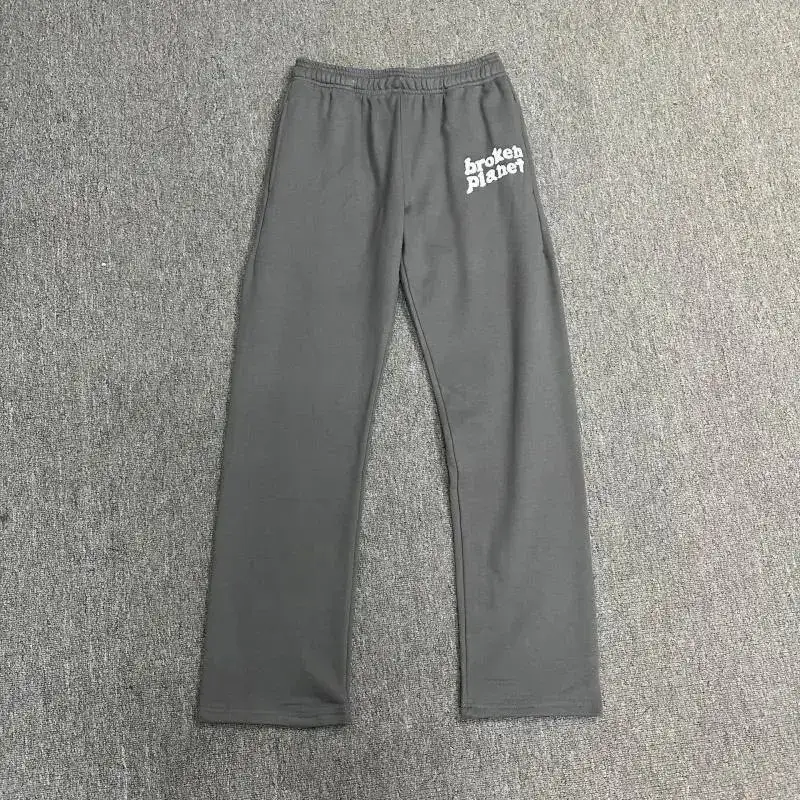 Broken Planet Logo Sweatpants Dark Grey