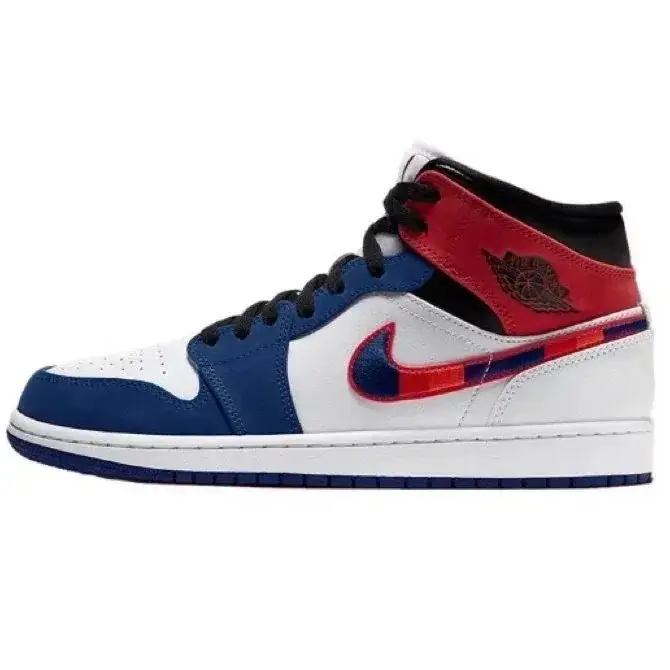 Air Jordan 1 Mid SE 'Plaid Swoosh'