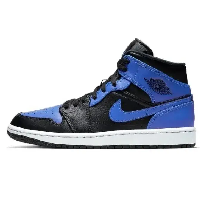 Air Jordan 1 Mid Hyper Royal Black