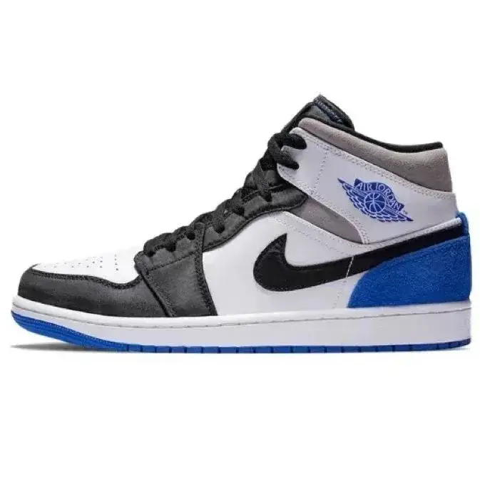 Air Jordan 1 Mid Royal Blue Grey