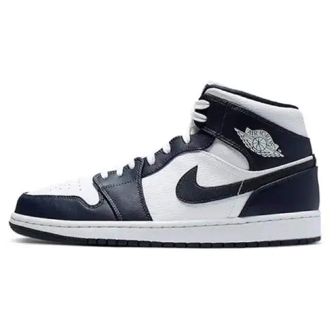 Air Jordan 1 Mid Obsidian White