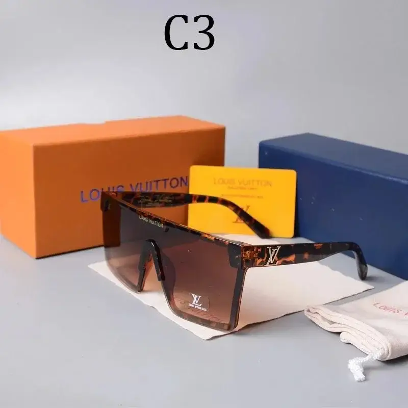 Louis Vuitton Monogram Shield Sunglasses Tortoiseshell