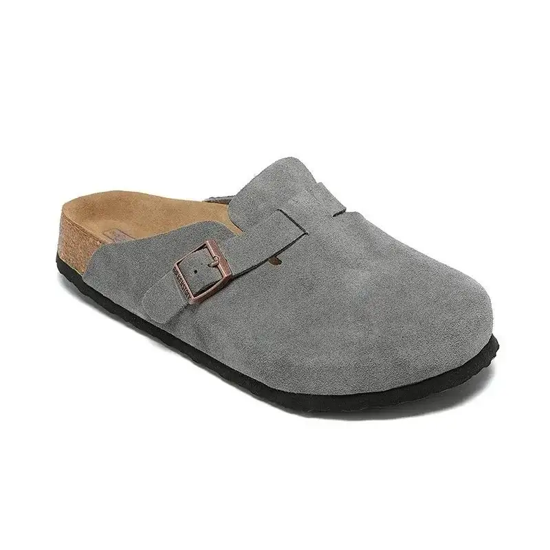 Birkenstock Boston Suede Anthracite