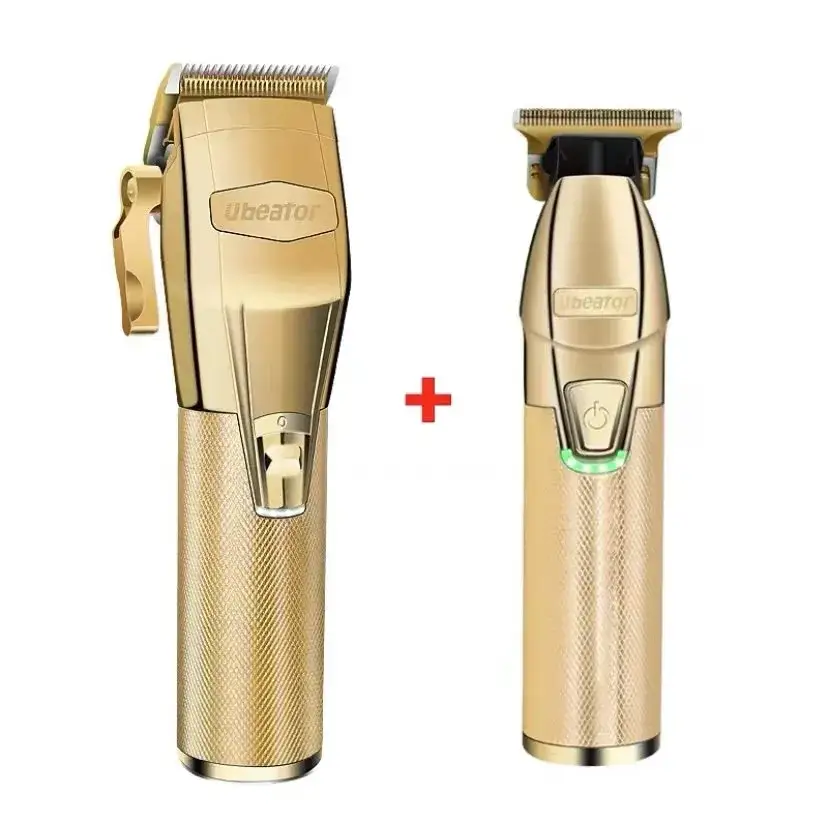 Ubeator Hair Clipper and Trimmer Set Gold