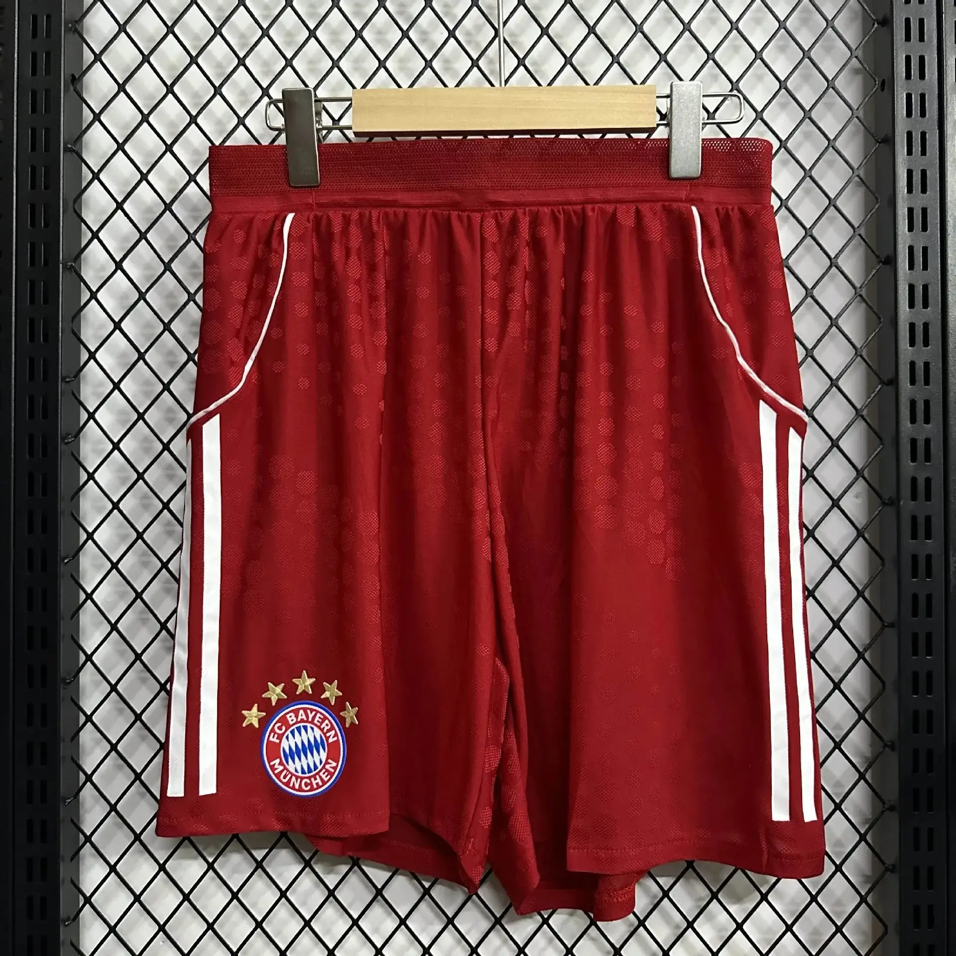Adidas Bayern Munich Red Soccer Shorts