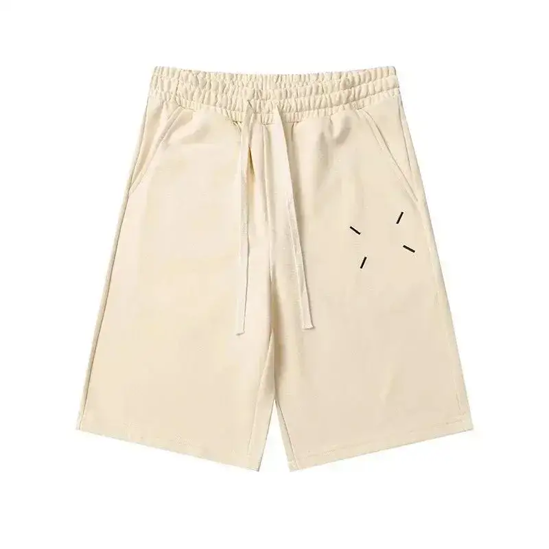 Maison Margiela Number Print Shorts Apricot