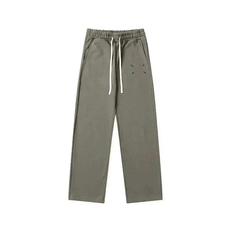 Maison Margiela Stitch Logo Sweatpants Light Green