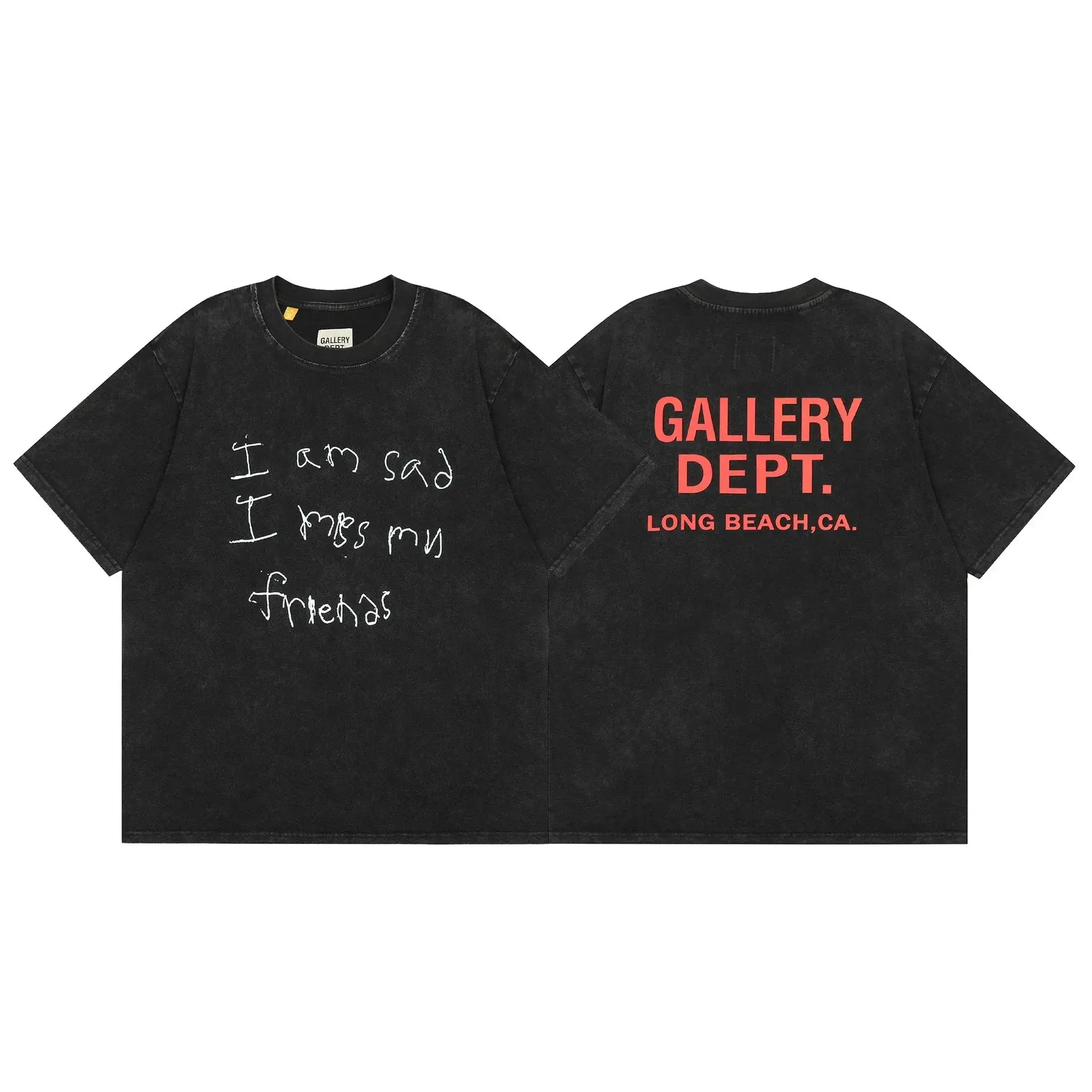 Gallery Dept. I Am Sad T-Shirt Black