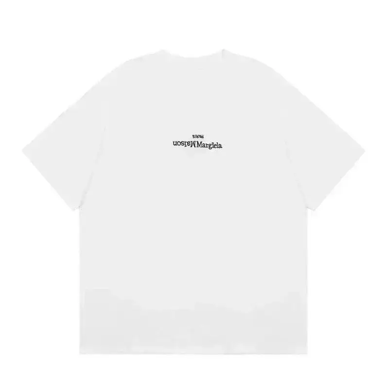 MM6 Maison Margiela Upside Down Logo T-Shirt White