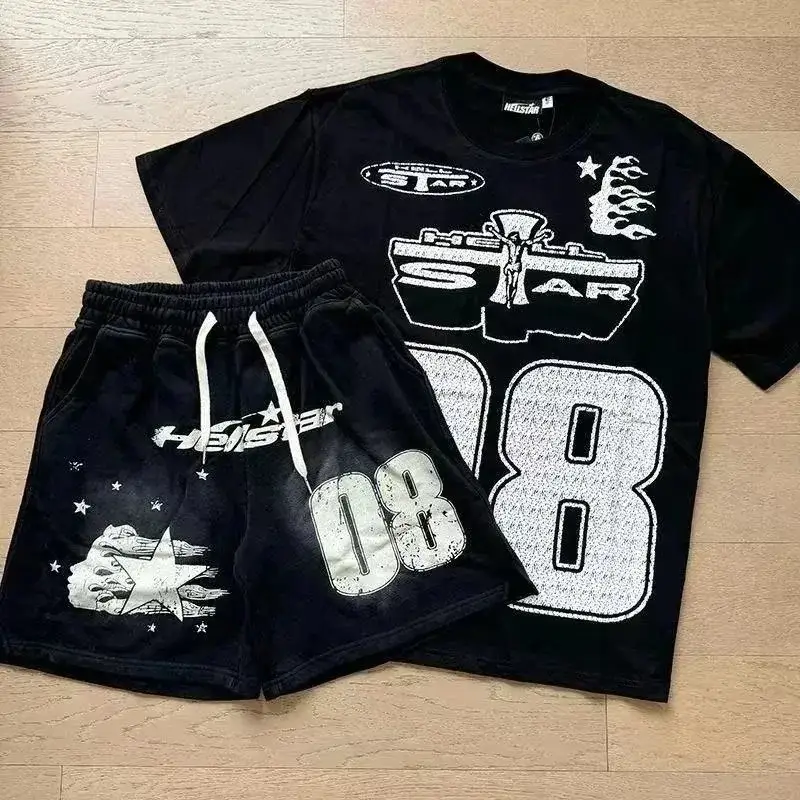 Hellstar Graphic Print Set Black