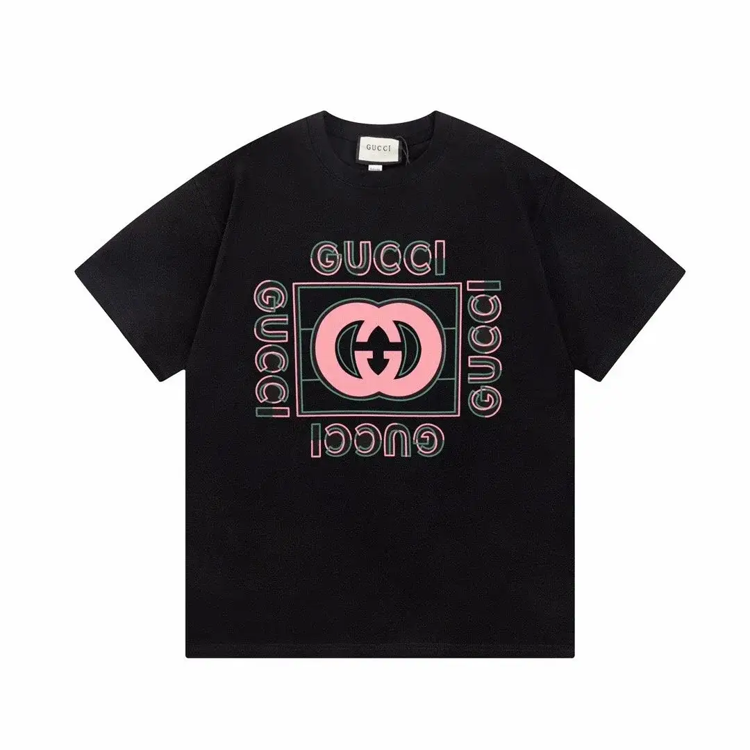Gucci Interlocking G Box Logo T-Shirt Black