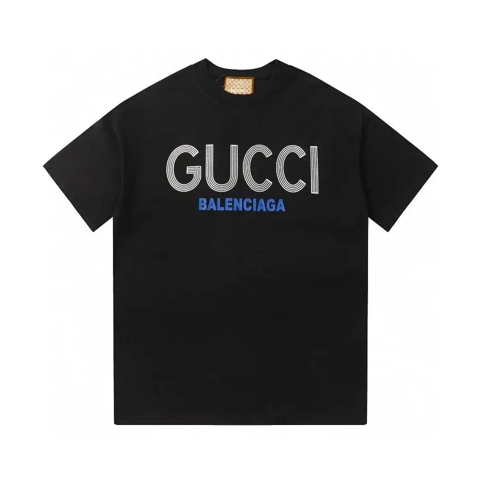 Gucci x Balenciaga Hacker Project Black T-Shirt