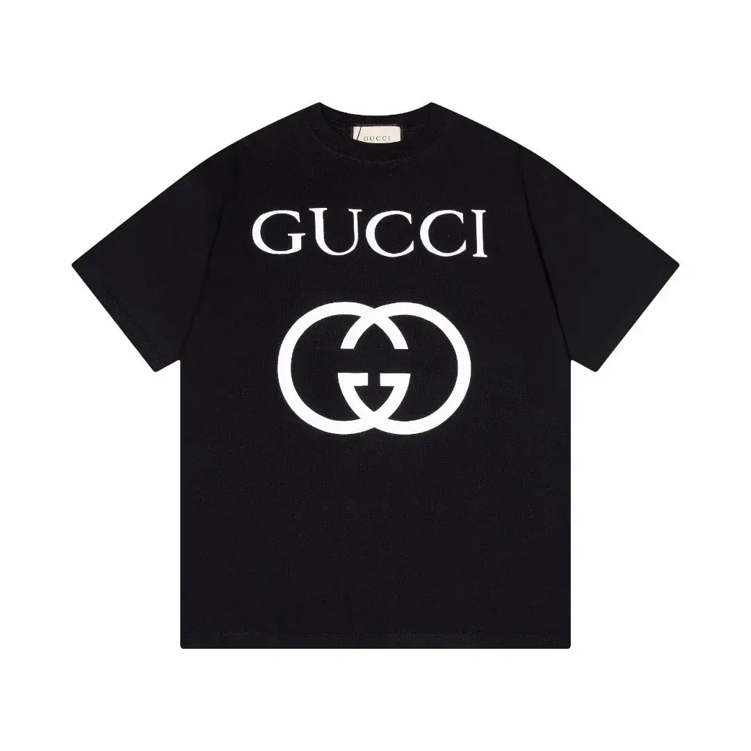 Gucci Interlocking G Black T-Shirt
